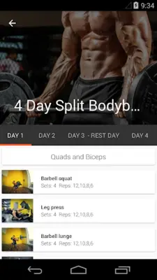 GymGuide android App screenshot 12