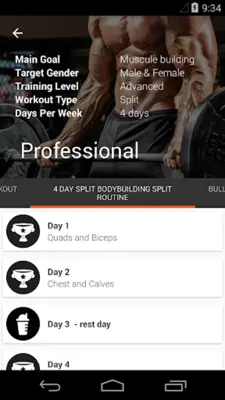 GymGuide android App screenshot 16