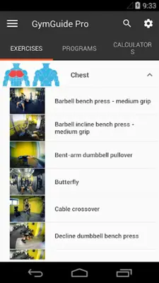 GymGuide android App screenshot 17